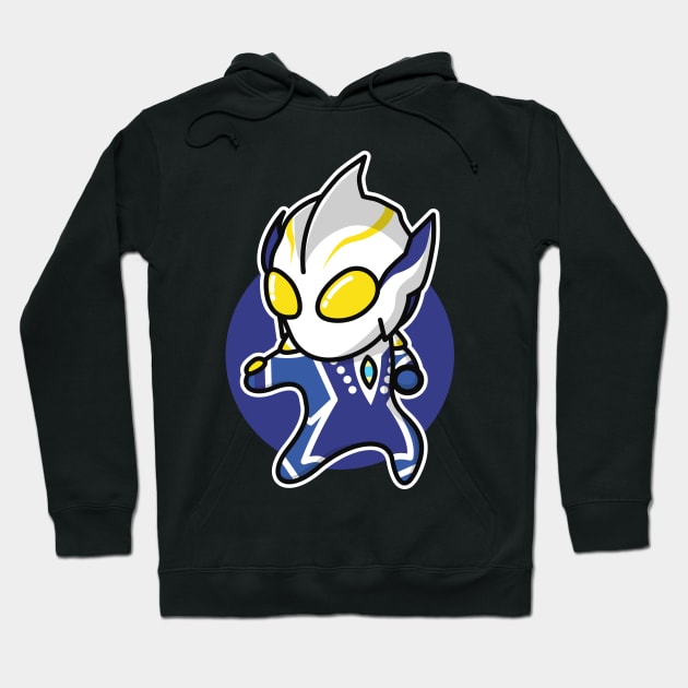 Ultraman Hikari Chibi Style Kawaii Hoodie by The Toku Verse